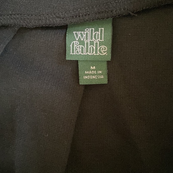 Wild Fable Women's Mini Tennis Skirt Black - Picture 5 of 5